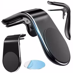 Magnetisk Mobilhållare Bil Aluminium – Ventilgaller