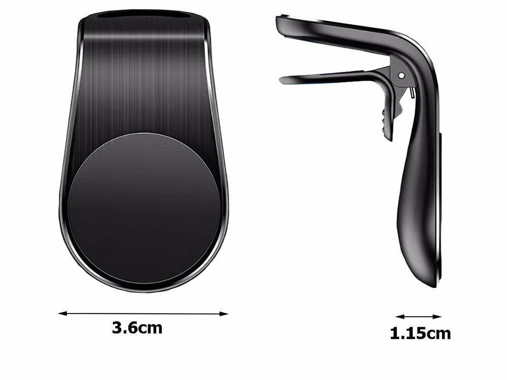 Magnetisk Mobilhållare Bil Aluminium – Ventilgaller