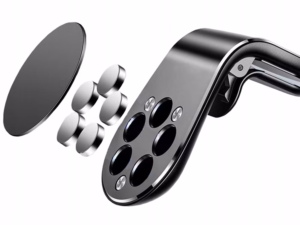 Magnetisk Mobilhållare Bil Aluminium – Ventilgaller