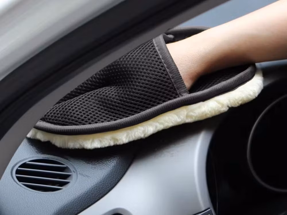 Tvätthandske Mikrofiber – Skonsam Bilrengöring