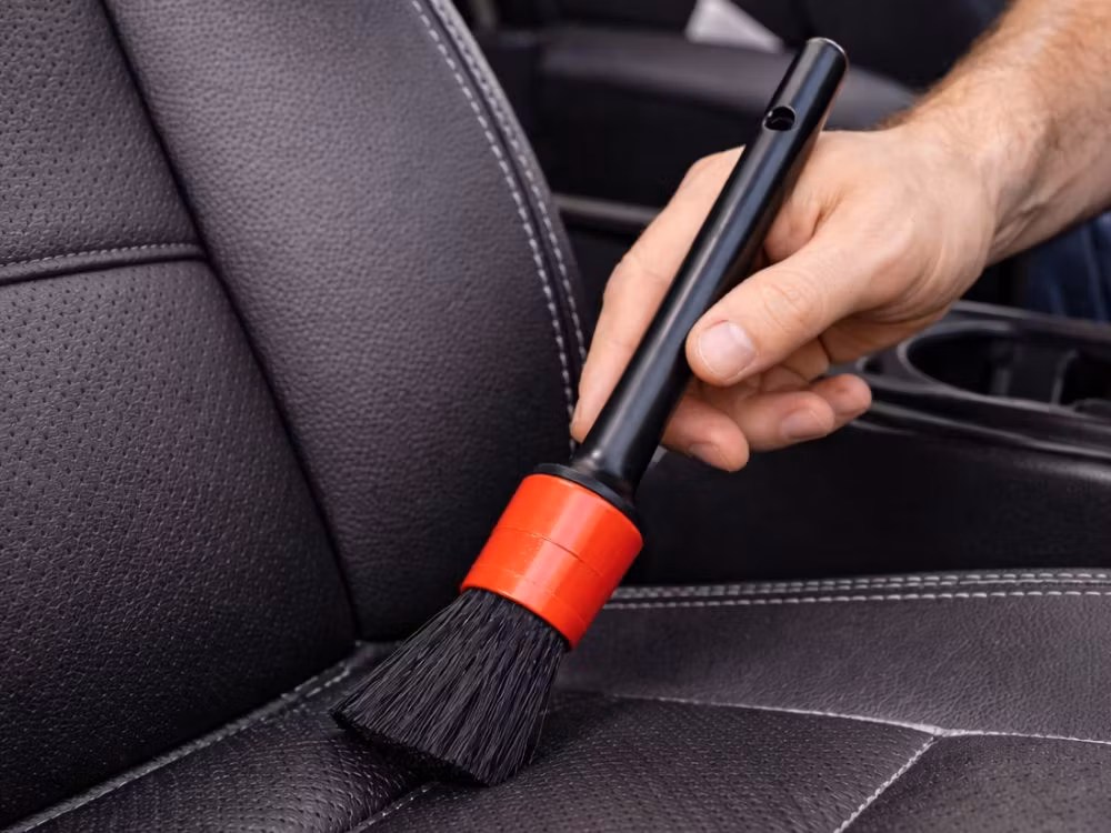 Detailingborstar 5-pack + Mikrofiberduk – Bilrengöring