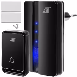 Trådløs vanntett ringeklokke med 51 signaler