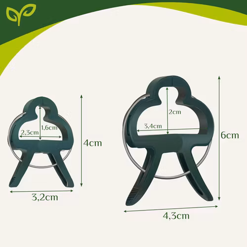 Växtklämmor 108 st – stöd för växter & odling
