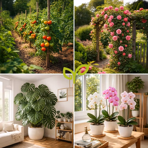 Växtklämmor 108 st – stöd för växter & odling