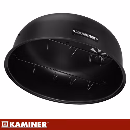 Kolgrill med smoker 3-i-1 – KAMINER grill med termometer och rökfunktion