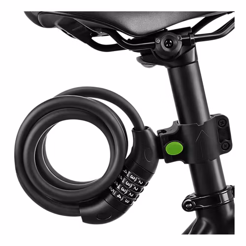 Cykellås 120 cm med kod – TRIZAND kabel 13,5 mm