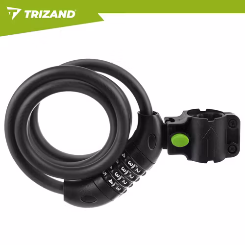 Cykellås 120 cm med kod – TRIZAND kabel 13,5 mm