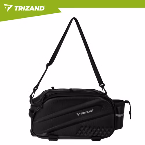 Cykelväska pakethållare 10L – TRIZAND vattentät med reflexer