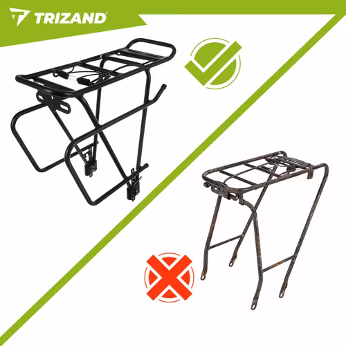 Cykelställ aluminium 25 kg – Trizand universellt för packväskor