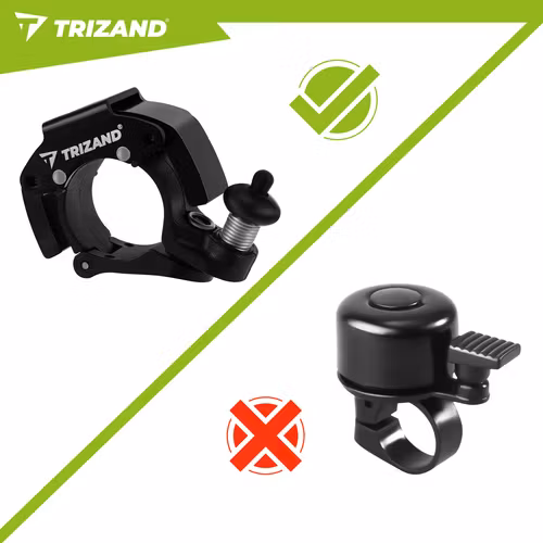 Cykelring Mekanisk – 90-100 dB, Svart, Universal