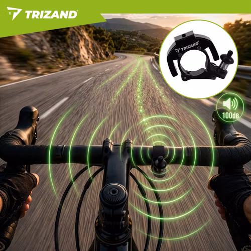 Cykelring Mekanisk – 90-100 dB, Svart, Universal