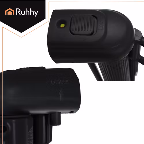 Utdragbar säkerhetsgrind 160 cm – rullgrind för barn & husdjur