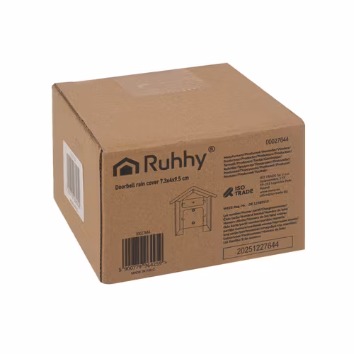 Skyddstak dörrklocka – RUHHY vattentätt väderskydd