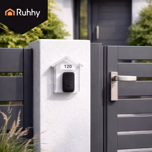 Skyddstak dörrklocka – RUHHY vattentätt väderskydd