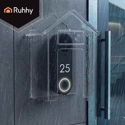 Skyddstak dörrklocka – RUHHY vattentätt väderskydd