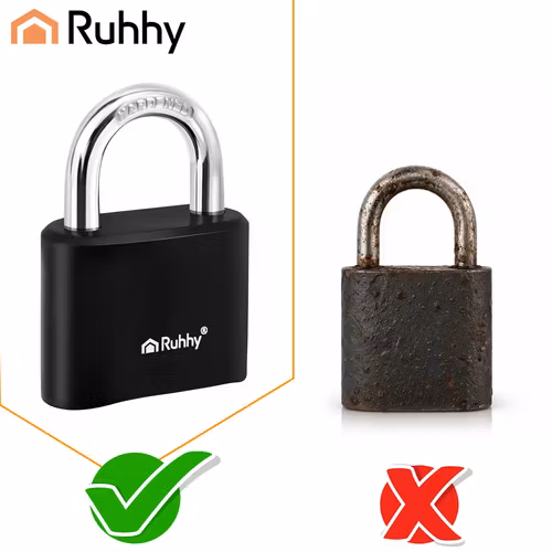 Hänglås i stål - Kodlås 4-siffrigt 50 mm