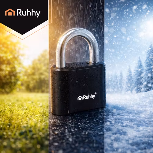 Hänglås i stål - Kodlås 4-siffrigt 50 mm