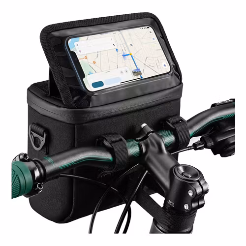 Cykelväska med telefonhållare –  vattentät styrväska