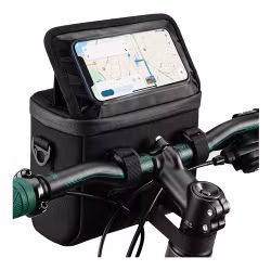 Cykelväska med telefonhållare –  vattentät styrväska