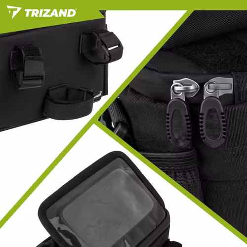 Cykelväska med telefonhållare –  vattentät styrväska