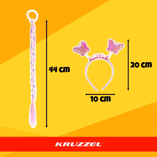 Fjärilskostym barn – maskeradset med vingar & kjol