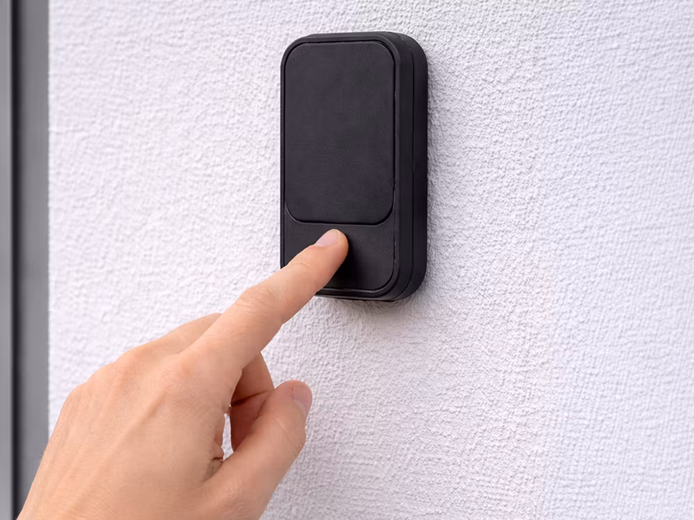 Trådløs dørklokke uden batteri – kinetisk 130 m vandtæt