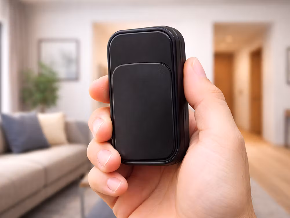 Wireless doorbell without battery – 130 m IP68 waterproof