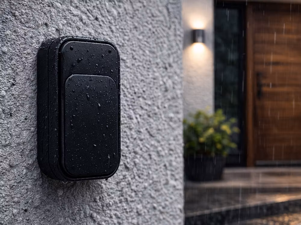 Wireless doorbell without battery – 130 m IP68 waterproof