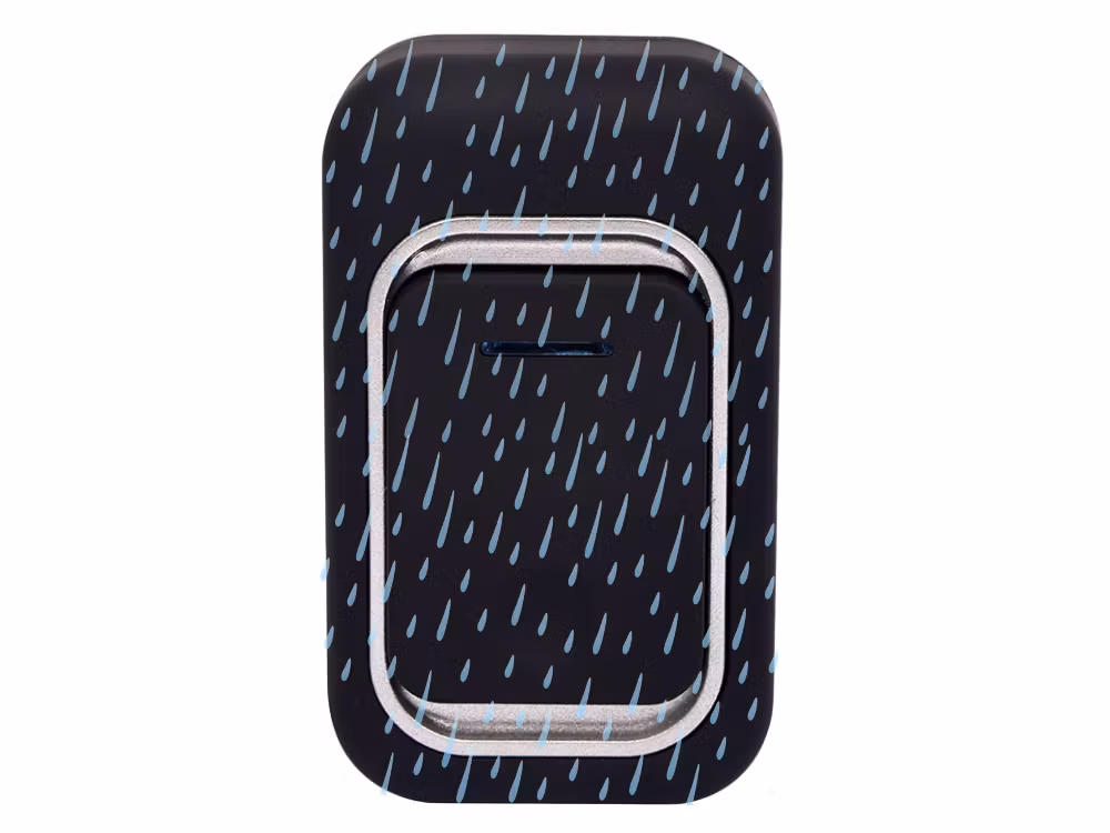 Trådløs ringeklokke 300 m – 2 knapper vanntett