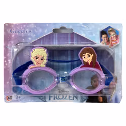 Disney Frozen -uimalasit lapsille - 3D-kuvio violetti