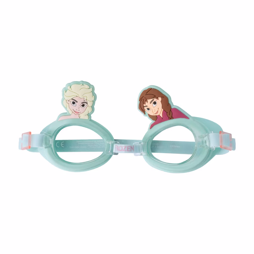 Disney Frozen -uimalasit lapsille - 3D-kuvio violetti