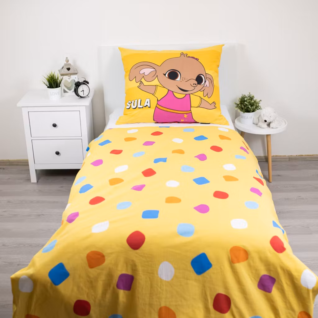 Bing bäddset 140x200 cm – Sula bomull blå