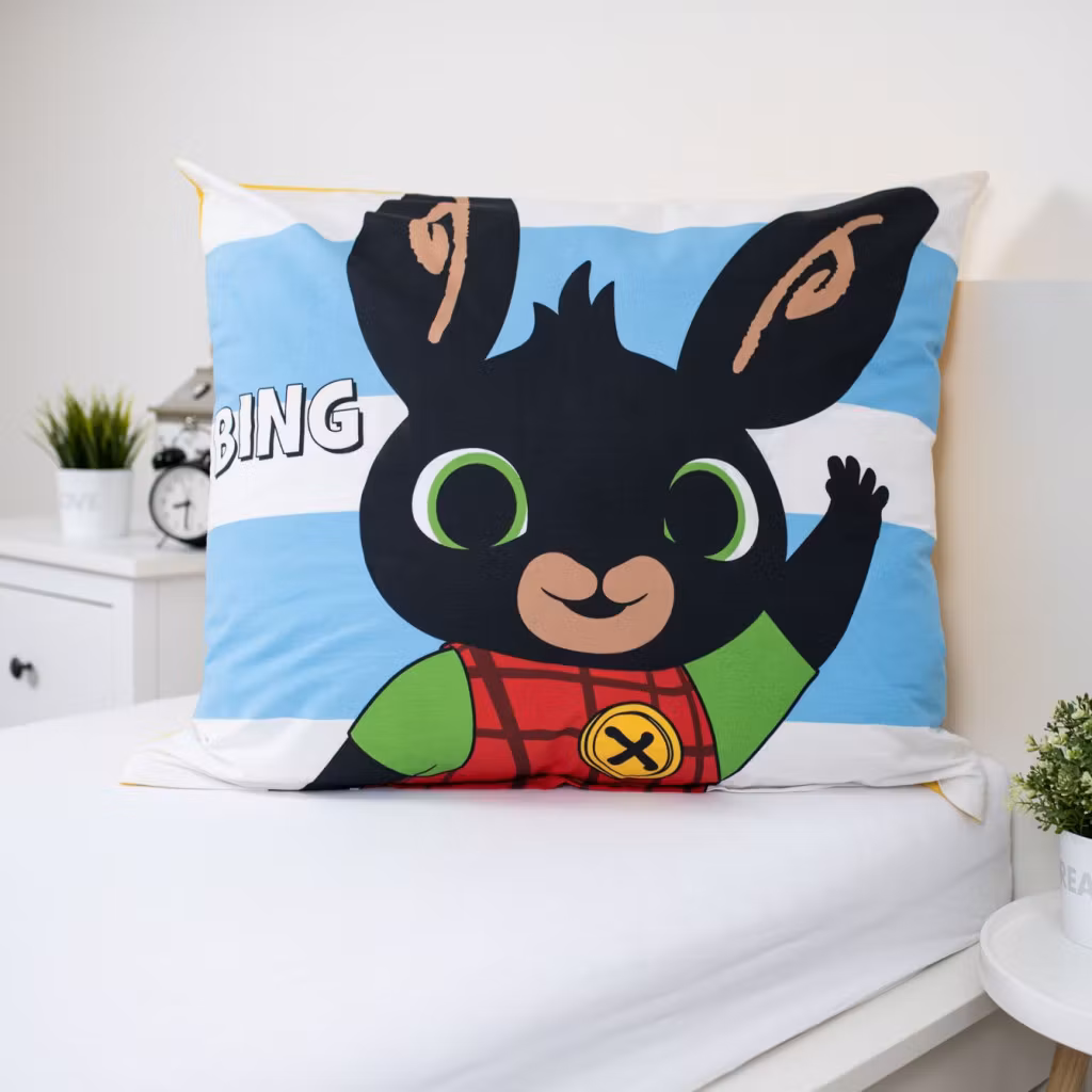 Bing bäddset 140x200 cm – Sula bomull blå