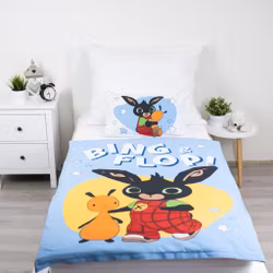Bing Flop bäddset barn 100x135 cm – bomull dagis