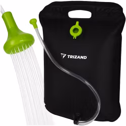 Solar shower 20L – portable camping shower with solar heating