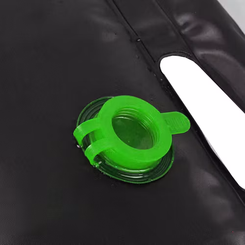 Solcelledusj 20L – bærbar campingdusj med solvarme