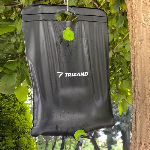 Solcelledusj 20L – bærbar campingdusj med solvarme