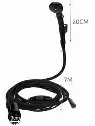 Portabel campingdusch 12V – dusch med pump