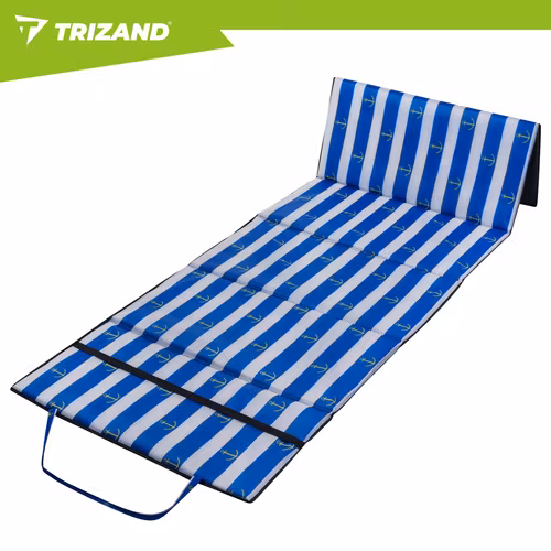 Strandmatta XXL 1 cm – vikbar vattentät campingmatta