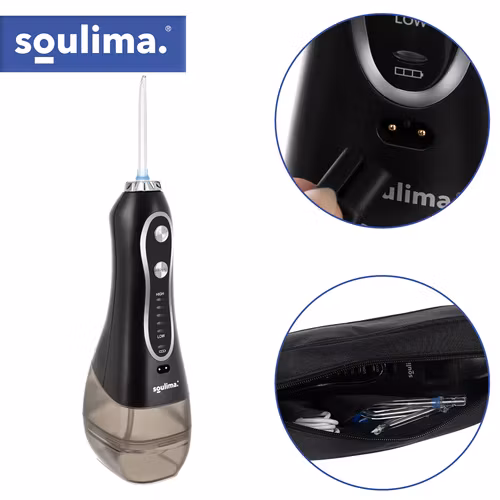 Munskölj irrigator 5 lägen – Trådlös med 8 munstycken