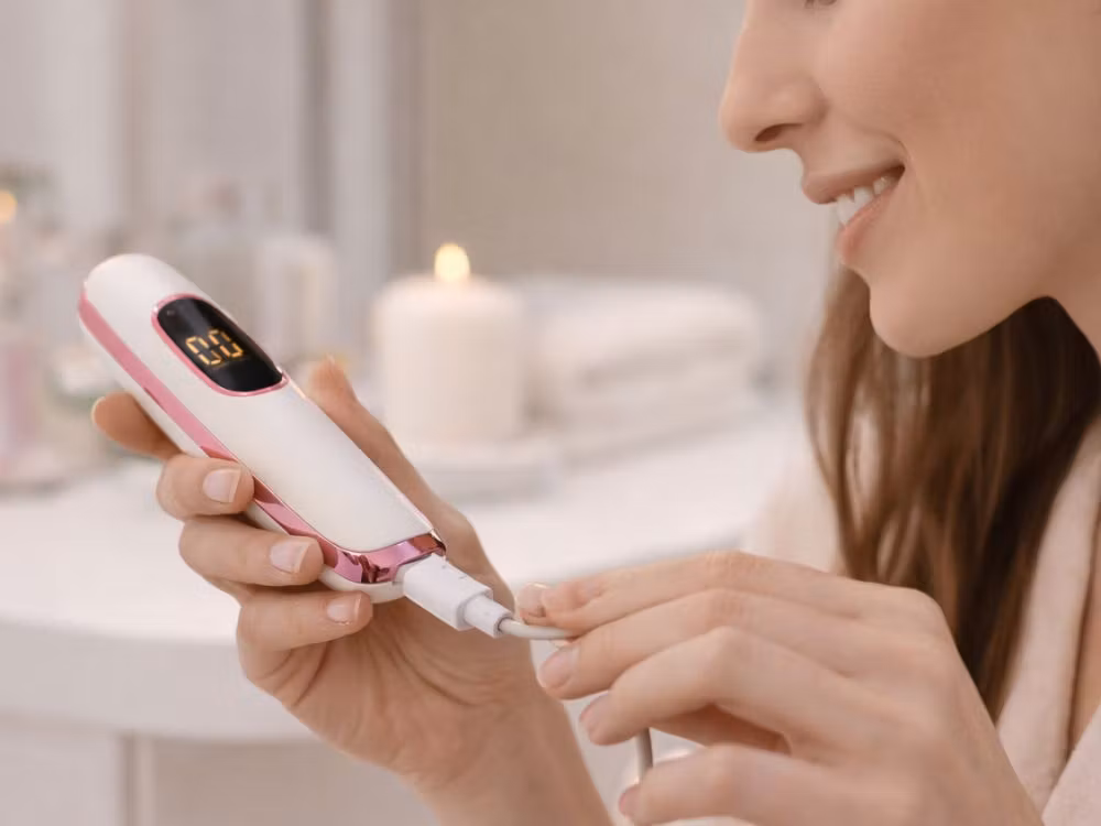 5-i-1 epilator dam – trimmer kropp, ansikte & bikini USB