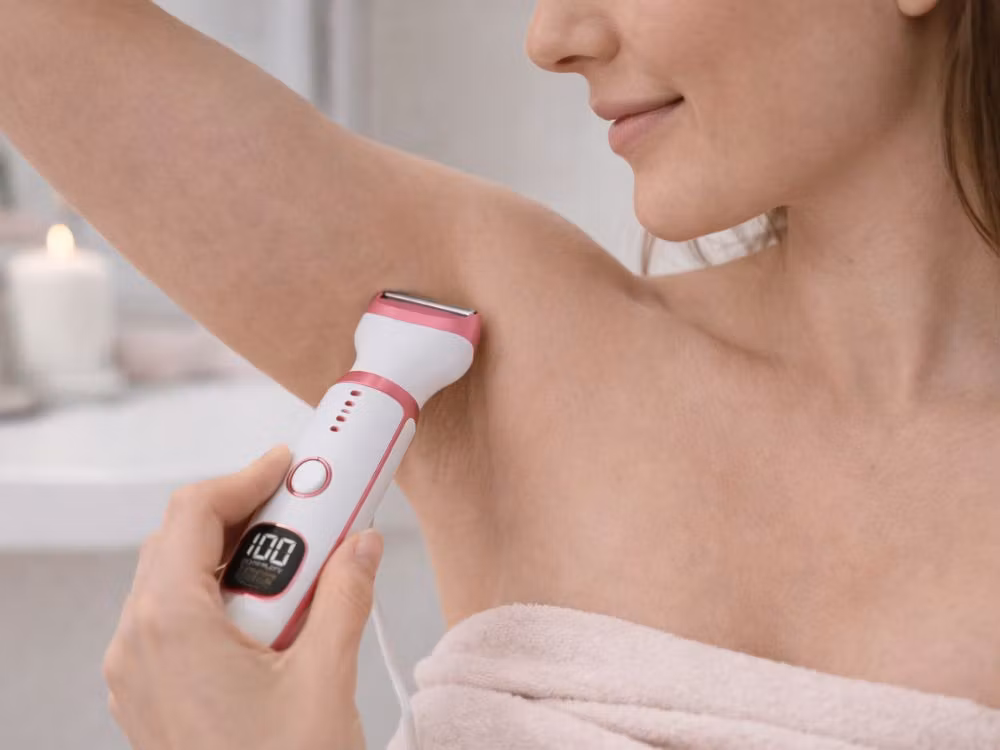 5-i-1 epilator dam – trimmer kropp, ansikte & bikini USB