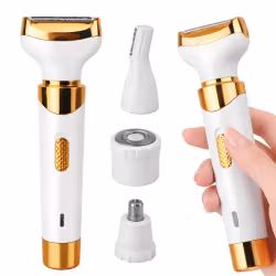 4-i-1 epilator dam – trimmer kropp, ansikte & bikini USB