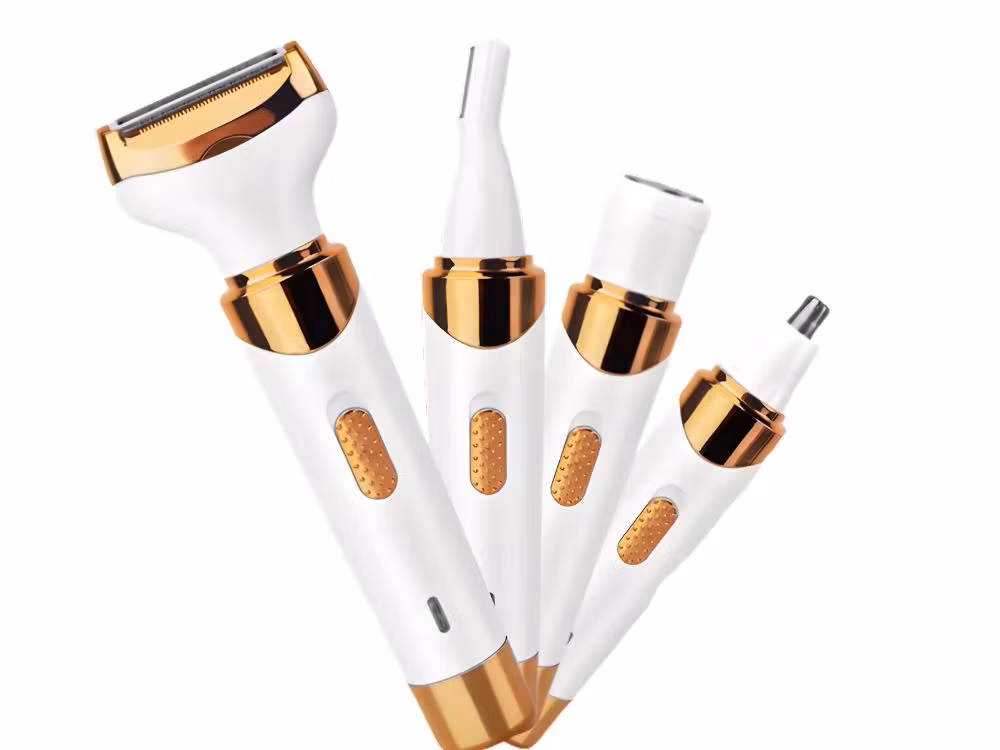 4-i-1 epilator dam – trimmer kropp, ansikte & bikini USB