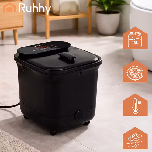 Fotspa med värme och massage – Ruhhy 550W hydromassage