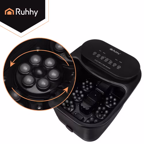 Fotspa med värme och massage – Ruhhy 550W hydromassage