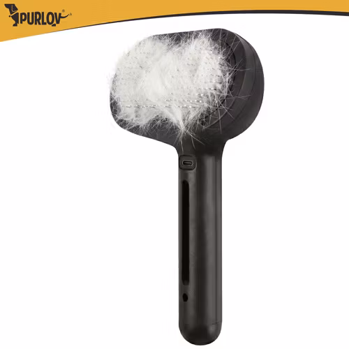 Ångborste för hund & katt – Purlov elektrisk pälsborste