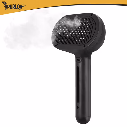 Ångborste för hund & katt – Purlov elektrisk pälsborste