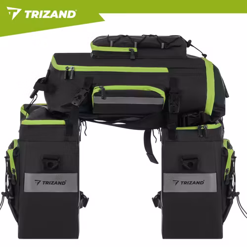 Cykelväska 65L 3-i-1 – TRIZAND pakethållarväska