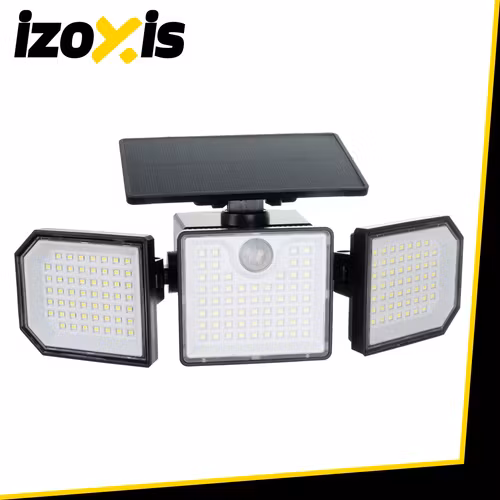 Solcellslampa 167 LED 500lm – IZOXIS med sensor & fjärr